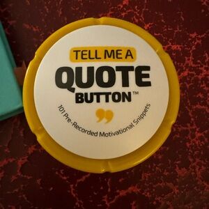 Tell me a quote battery operated button